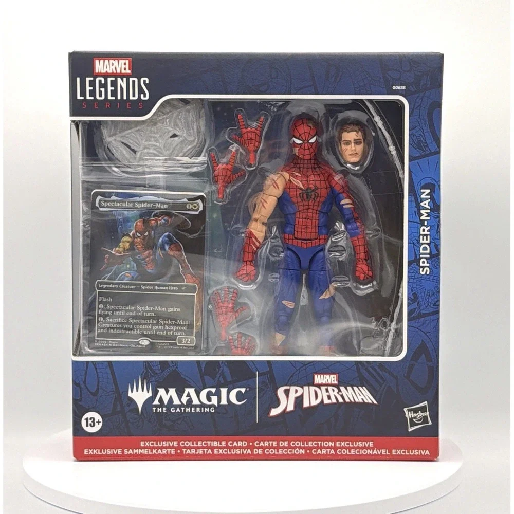 Hasbro Marvel Legends Battle Damage Spider-Man 6